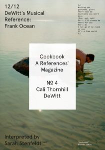D. E. COOKBOOK MAGAZINE Nº4 CALI THORNHILL DEWITT-11/12 and 12/12 Covers (2019)-129